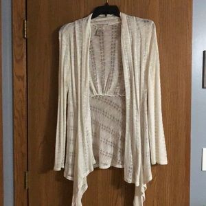 Cream colored sweater